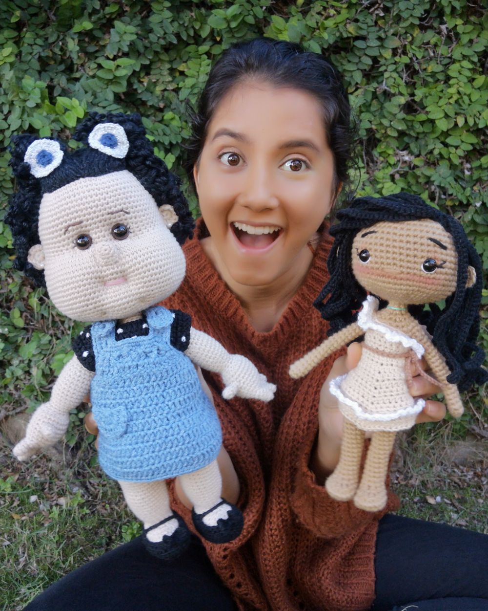 Fransheska con sus amigurumis