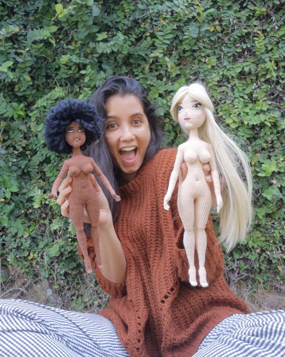 Fransheska con sus amigurumis