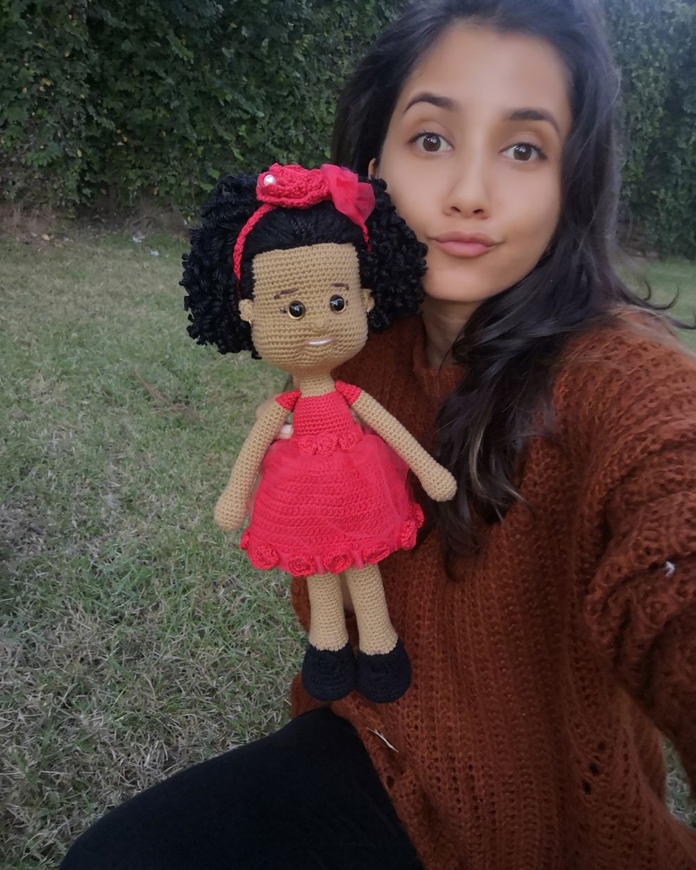 Fransheska con sus amigurumis